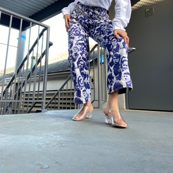 Y2k Lucite Mules - Picture 3 of 3